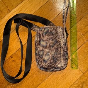 Aimee Kestenberg Snake Print Crossbody Bag